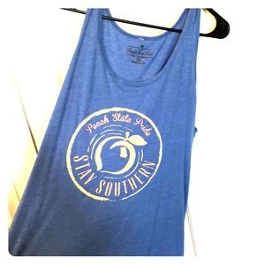 GA Peach State Pride tank top
